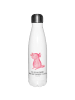 Mr. & Mrs. Panda Trinkflasche Axolotl Niedlich mit Spruch in Weiß
