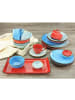 CreaTable Sojaschale Nature Collection 8 cm in blau