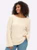 sheego Langarm-Shirt in champagner