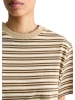 Marc O'Polo DENIM Streifen-T-Shirt relaxed in Medium Beige