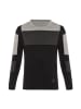 Cipo & Baxx Strickpullover in BLACK-ANTHRACITE