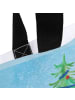 Mr. & Mrs. Panda Strandtasche Pinguin Weihnachtsbaum ohne Spruch in Eisblau
