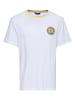 King Kerosin King Kerosin T-Shirt With all due respect in weiß
