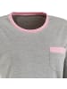 REDBEST Single-Jersey Schlafanzug in rosé/grau