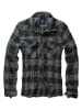Brandit Bekleidung Check Shirt in schwarz/grau