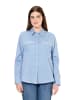 Ulla Popken Hemdbluse in kornblumenblau