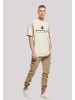 F4NT4STIC T-Shirt Oversized T-Shirt Seglerfahnen Knut & Jan Hamburg in sand
