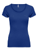 ONLY 3er-Set  T-Shirt in Blue/Phantom/Berry