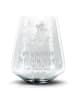 Mr. & Mrs. Panda Blümchentail Glas Stinktier Ball mit Spruch in Transparent