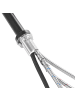 Beliani Küchenarmatur ATCAMA in Schwarz - (W) 25 x (H) 52 x (L) 5 cm