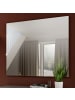Inn.Furn Wandspiegel in Rauchsilber grau, Garderobenspiegel 90 x 87 cm