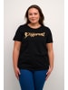 KAFFE curve T-shirt KCtiva Regular fit in Black Different