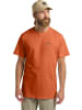 Jack Wolfskin Rundhals T-Shirt für Herren in orange