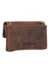 Greenburry Vintage Schlüsseletui Leder 12 cm braun