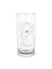 Mr. & Mrs. Panda Lieblingsglas Hund Entspannen ohne Spruch in Transparent