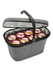 Reisenthel thermo carrybag ISO - Einkaufskorb mit Kühlfunktion 29 cm (twist silver) in twist silver