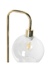 Beliani Stehleuchte OKAVANGO in Gold/Transparent - (W) 17 x (H) 164 x (L) 17 cm