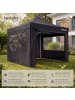 tectake Gartenzelt 3 x 3 m, inklusive Spannseile, Heringe und Tragetasche