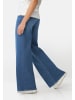 Camel Active 5-Pocket Jeans mit weitem Bein in Mittelblau