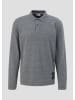 s.Oliver Polo-Shirt langarm in Grau