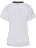 Hummel Hummel T-Shirt Hmlongrid Multisport Damen Atmungsaktiv Feuchtigkeitsabsorbierenden Leichte Design in WHITE/FORGED IRON