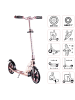 SIX DEGREES Aluminium Scooter 205 mm in blossom pink