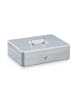relaxdays Geldkassette in Silber