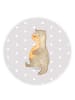 Mr. & Mrs. Panda pinnwand magnet Otter Bauch ohne Spruch in Grau Pastell