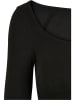 Urban Classics Urban Classics Damen Ladies Organic Longsleeve Body in black