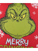 The Grinch The Grinch Kissen - Merry Grinchmas Plüsch Zierkissen 40 x 40 cm in rot