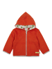 loud + proud Jacke Weiche Fleece-Kapuzenjacke in rot