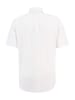 FYNCH-HATTON Solid Slub halbarm Hemd in White