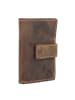 Greenburry Vintage Visitenkartenetui RFID Leder 7 cm in brown