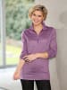WITT WEIDEN Longshirt in violett-meliert