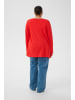 KAFFE curve Strickjacke KCfarsia Regular fit in Poppy Red