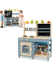 COSTWAY 2 in 1 Kinderküche ab 3 Jahren in Blau