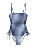 Marc O'Polo Badeanzug Shiny in navy peony check