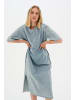 My Essential Wardrobe Kleid LattiMW Box fit in Light Blue Vintage Wash