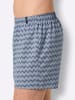 WITT WEIDEN Boxershorts in bleu-bedruckt + grau-bedruckt