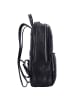 The Bridge Vespucci Rucksack Leder 43 cm Laptopfach in black-ruthenium