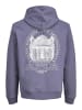 Jack & Jones Kapuzenpullover in Nightshadow Blue