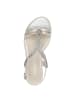 Tamaris Sandalen in Silber
