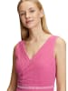Vera Mont Abendkleid mit Plissee in Rose Pink