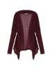 DreiMaster Women Cardigan in burgundy