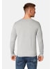 Tom Tailor Tom Tailor Pullover Strickpullover Basic R-Neck in hellgrau