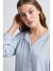 b.young Langarmbluse BYHialice shirt - 20804299  Blusenshirt mit bequemer Passform in Blau