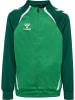 Hummel Kinder Trainingsjacke "Lead 2.0 Track Zip Jacket" in Grün