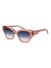 Ana Hickmann Frauen Sonnenbrille Katzenauge Rose