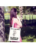 Mr. & Mrs. Panda Tragetasche Kellnerin Leidenschaft mit Spruch in Creme