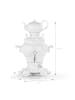 BEEM Samowar Odette Blanc 5l Porzellan 1800W weiß + CH-Stecker Weiß